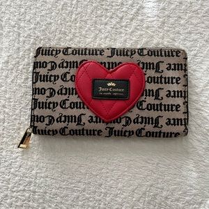 Juicy Couture zipper wallet